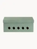 Bigso Box of Sweden Коробка для кабелей Cordy на 5 выводов, 30 x 14 см, Ш 30 × В 13 см, Шалфейный зелёный — фото 4