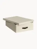Bigso Box of Sweden Коробка для хранения под кровать Karolin с крышкой, Ш 56 × В 16 см, Светлый бежевый — фото 3