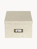 Bigso Box of Sweden Коробка для хранения Gustav II с крышкой, Ш 30 × В 15 см, Светлый бежевый — фото 5