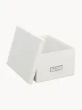 Bigso Box of Sweden Коробка для хранения Gustav II с крышкой, Ш 30 × В 15 см, Белый — фото 3