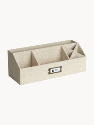 Bigso Box of Sweden Органайзер настольный Elisa на 7 отделений, ширина 33 см, Ш 33 × В 13 см, Светлый бежевый