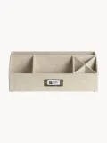 Bigso Box of Sweden Органайзер настольный Elisa на 7 отделений, ширина 33 см, Ш 33 × В 13 см, Светлый бежевый — фото 3