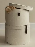 Bigso Box of Sweden Набор коробок для хранения Rut, 2 предмета, Светлый бежевый — фото 5