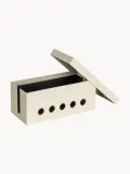 Bigso Box of Sweden Коробка для кабелей Cordy на 5 выводов, 30 x 14 см, Ш 30 × В 13 см, Светлый бежевый — фото 4