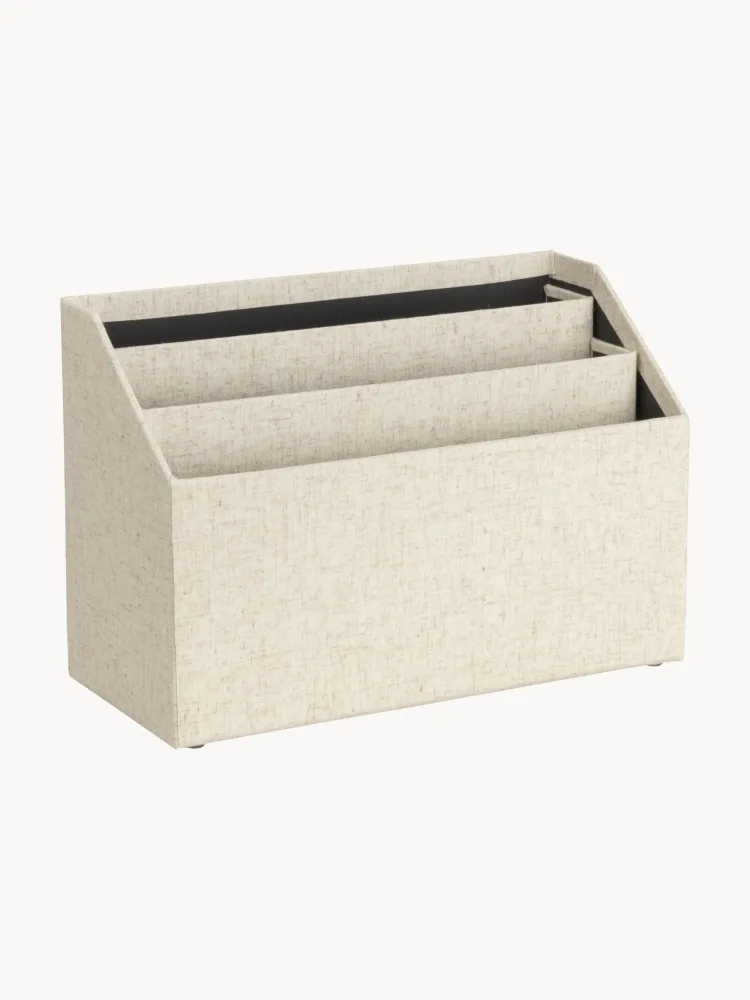 Bigso Box of Sweden Органайзер настольный Hector на 3 отделения, ширина 33 см, Ш 33 × В 23 см, Светлый бежевый