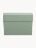 Bigso Box of Sweden Коробка для документов Lovisa с разделителями, 33 x 24 см, Ш 33 × В 24 см, Шалфейный зелёный — фото 2