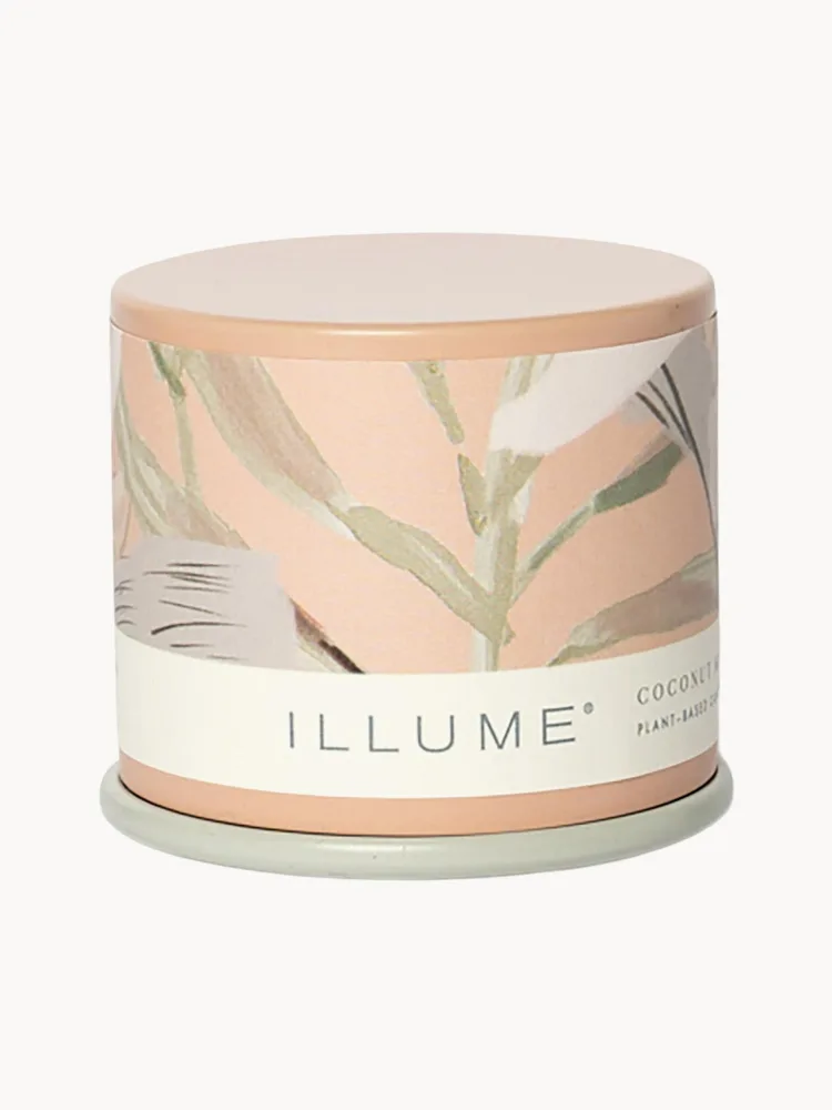 Ароматическая свеча ILLUME Vanity Tin кокос, манго и ваниль