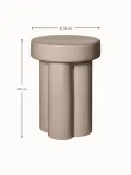 Blomus Табурет Toru, светло-бежевый, Светлый бежевый — фото 2