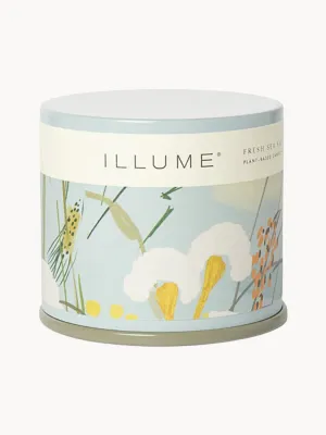 Ароматическая свеча ILLUME Vanity Tin жасмин и морской бриз в металле