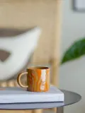 Bloomingville Кружка Ninka, Ø 8 × В 8 см, 250 мл, Терракота — фото 3