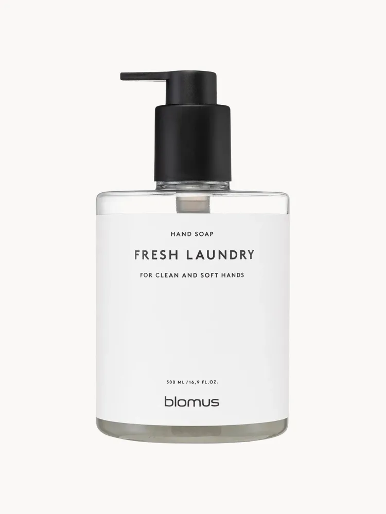 Blomus Мыло жидкое для рук Satomi Fresh Laundry с ароматом апельсина и лайма, флакон с помпой, 500 мл