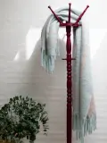 Bongusta Плед Weekend ручной работы, Ш 130 × Д 170 см, Светлый синий — фото 2