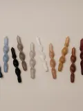 Набор витых свечей Broste Copenhagen Twist белый, 2 предмета — фото 3