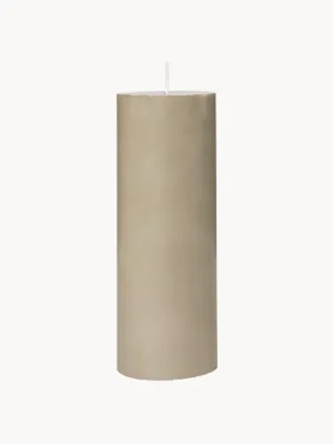 Свеча Broste Copenhagen Eco серо-бежевая