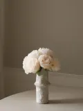 Botane Букет искусственных цветов Mini Peony, Д 33 см, Кремово-белый — фото 4