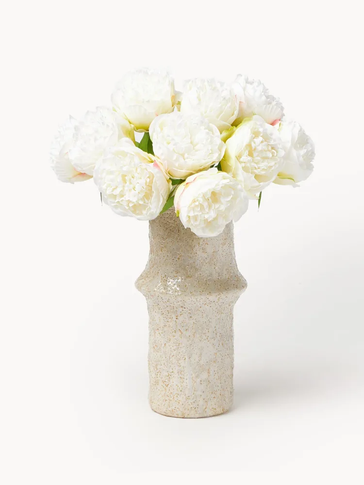 Botane Букет искусственных цветов Mini Peony, Д 33 см, Белый