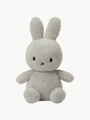 Bon Ton Toys Мягкая игрушка Miffy ручной работы, махровая ткань, высота 23 см, светло-серая с чёрным