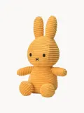 Bon Ton Toys Мягкая игрушка Miffy ручной работы, вельвет, высота 23 см, оранжевая с чёрным — фото 3