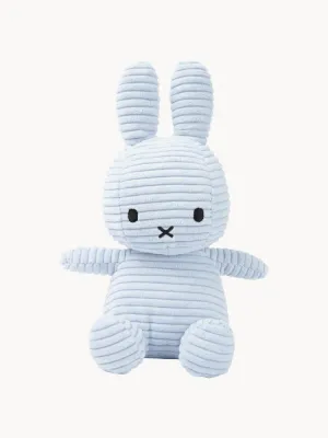 Bon Ton Toys Мягкая игрушка Miffy ручной работы, вельвет, высота 23 см, голубая с чёрным