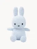 Bon Ton Toys Мягкая игрушка Miffy ручной работы, вельвет, высота 23 см, голубая с чёрным — фото 1