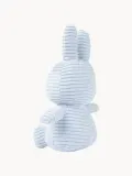 Bon Ton Toys Мягкая игрушка Miffy ручной работы, вельвет, высота 23 см, голубая с чёрным — фото 3