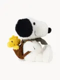 Bon Ton Toys Мягкая игрушка Snoopy ручной работы из переработанного полиэстера, высота 17 см, белая с чёрным — фото 3