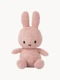 Bon Ton Toys Мягкая игрушка Miffy ручной работы, вельвет, высота 23 см, светло-розовая с чёрным — фото 1