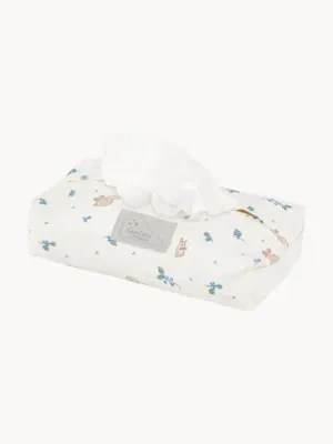 Cam Cam Copenhagen Чехол для влажных салфеток Blueberries из хлопка, 25х17 см, многоцветная печать