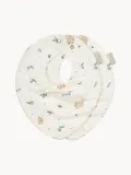 Cam Cam Copenhagen Слюнявчик детский Blueberries хлопковый в форме банданы, набор 2 шт., 20х23 см, молочно-белый — фото 1