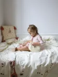 Cam Cam Copenhagen Настольный светильник детский Nighty Night силиконовый, диаметр 13 см при высоте 15 см, белый — фото 3
