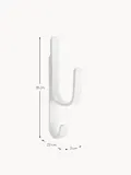 Cooee Design Крючок настенный Woody Hook из дуба ручной работы для одежды и полотенец, 3х23 см, белый — фото 2