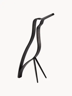Cooee Design Статуэтка Woody Bird из дерева, черный, высота 25 см
