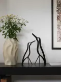 Cooee Design Статуэтка Woody Bird из дерева, черный, высота 25 см — фото 3