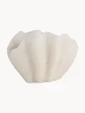 Свеча Cerabella Shell ручной работы, Ш 28 × В 18 см, Белый — фото 1