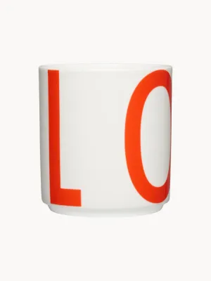 Design Letters Кружка Vintage ABC Love