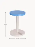 Design Letters Столик приставной Trisse, Ø 31 × В 45 см, Приглушённый белый — фото 2