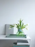 Design Letters Ваза Generous из боросиликатного стекла высотой 17 см — фото 2
