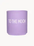 Design Letters Кружка Favourite с надписью «To the Moon», Ø 8 × В 9 см, 250 мл, Лавандовый матовый — фото 1
