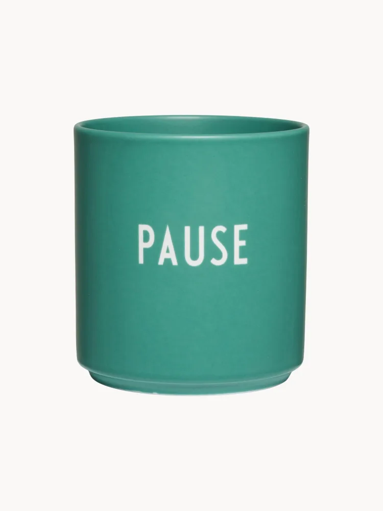 Design Letters Кружка Favourite с надписью «Pause»
