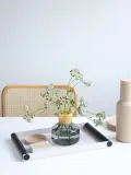 Design Letters Поднос декоративный Ray, 40х26 см, Ш 40 × Г 26 см, Светлый розовый — фото 3