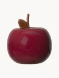 Ferm Living Kids Копилка детская Apple в виде яблока из глазурованной каменной керамики, 12 х 13 см, бордовая с коричневым — фото 1