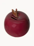 Ferm Living Kids Копилка детская Apple в виде яблока из глазурованной каменной керамики, 12 х 13 см, бордовая с коричневым — фото 2