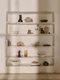Ferm Living Этажерка для сервировки Pebble, бук, 2 яруса — фото 2