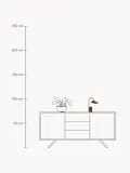 Ferm Living Настольный светильник Arum, Ш 21 × В 30 см, Тёмный коричневый — фото 2
