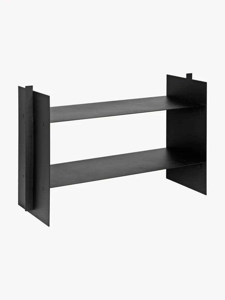 Ferm Living Стеллаж Lager, Ш 77 × В 28 см, Чёрный