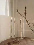 Набор столовых свечей Ferm Living Dryp, 2 предмета, В 30 см, Приглушённый белый — фото 3