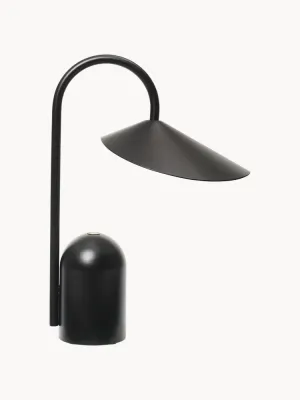 Ferm Living Настольный светильник Arum, Ш 21 × В 30 см, Чёрный
