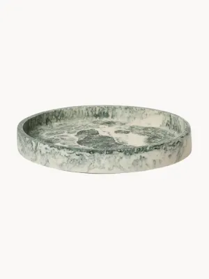 Ferm Living Поднос декоративный Mist из смолы, диаметр 20 см, Ø 20 см, Светлый серый