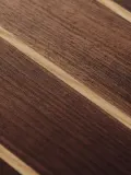 Разделочная доска Ferm Living Stribe из ореха и дуба, тёмная — фото 2