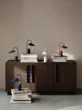 Ferm Living Настольный светильник Arum, Ш 21 × В 30 см, Тёмный зелёный — фото 4